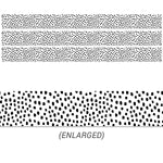 Creative Teaching Press® Straight Border, 3" x 144', Black Messy Dots on White (CTP10451-3)