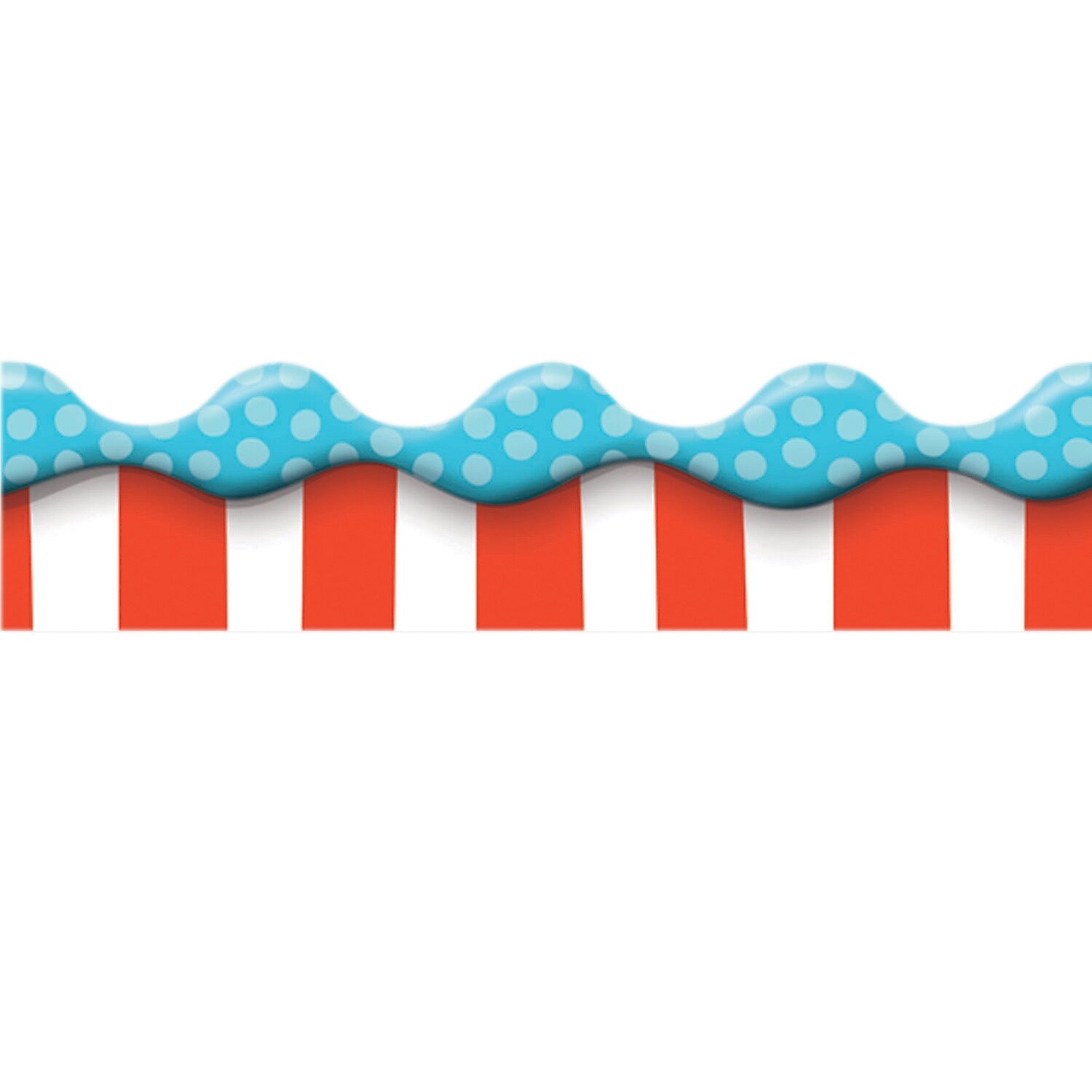 Eureka Dr. Seuss Dimensional Look Extra Wide Die Cut Deco Trim®, 37 Feet Per Pack, 3 Packs (EU-845146-3)