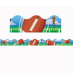 Eureka Football Deco Trim, 37 Feet Per Pack, 6 Packs (EU-845203-6)