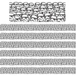 Eureka Star Wars™ - Super Troopers Deco Trim® Extra Wide Die Cut, 37 Feet Per Pack, 3 Packs (EU-845288-3)