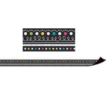 Teacher Created Resources Chalkboard Brights Magnetic Borders, 24 Feet Per Pack, 3 Packs (TCR77132-3)