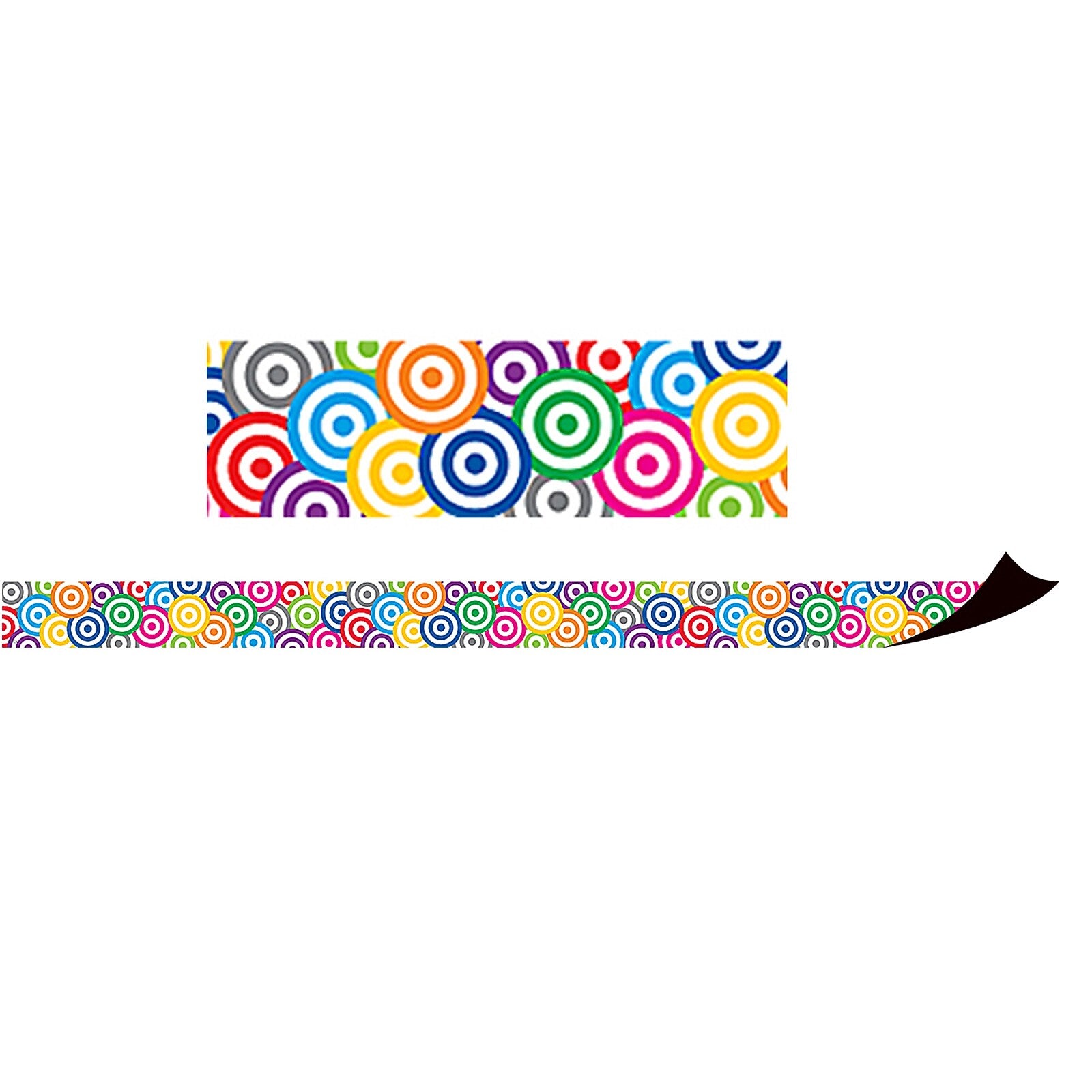 Teacher Created Resources Targets Magnetic Border, 24 Feet Per Pack, 3 Packs (TCR77157-3)