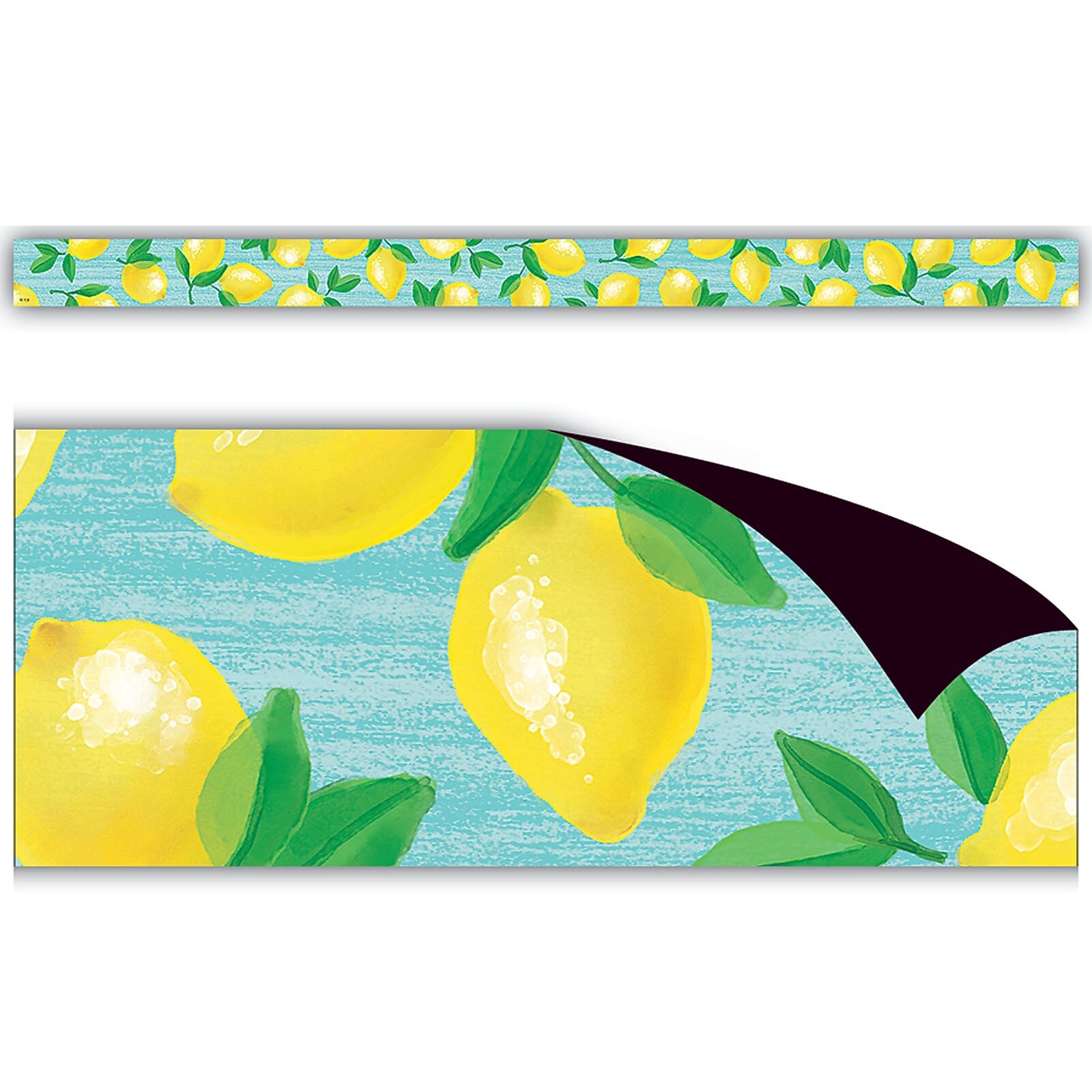 Teacher Created Resources Lemon Zest Magnetic Border, 24 Feet Per Pack, 3 Packs (TCR77455-3)