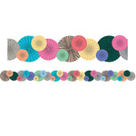 Teacher Created Resources Home Sweet Classroom Fans Die-Cut Border Trim, 34 Feet Per Pack, 6 Packs (TCR8812-6)