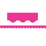 Teacher Created Resources Hot Pink Scalloped Border Trim, 35 Feet Per Pack, 6 Packs (TCR5582-6)