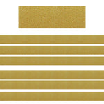 Teacher Created Resources Confetti Gold Straight Border Trim, 35 Feet Per Pack, 6 Packs (TCR5627-6)