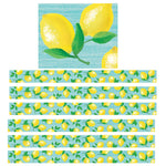 Teacher Created Resources Straight Border, 3" x 210', Lemon Zest (TCR8489-6)