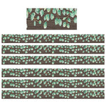 Teacher Created Resources Straight Border, 3" x 210', Eucalyptus (TCR8685-6)