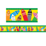 TREND Colorful Crayons Bolder Borders, 35.75' Per Pack, 6 Packs (T-85041-6)