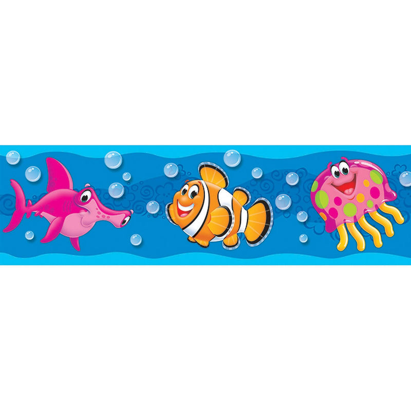 TREND Sea Buddies Bolder Borders, 35.75' Per Pack, 6 Packs (T-85130-6)