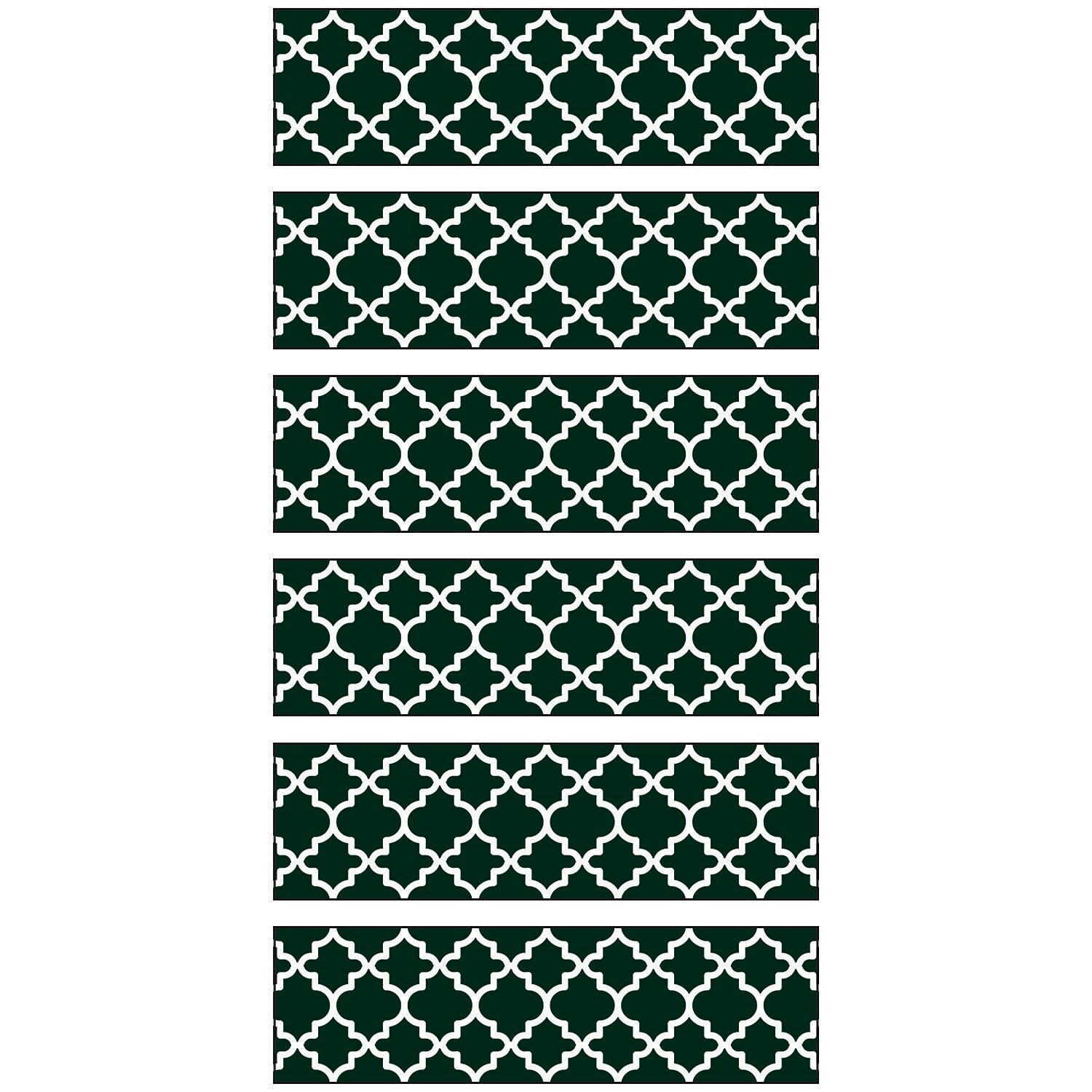 TREND Moroccan Black Bolder Borders, 35.75' Per Pack, 6 Packs (T-85170-6)