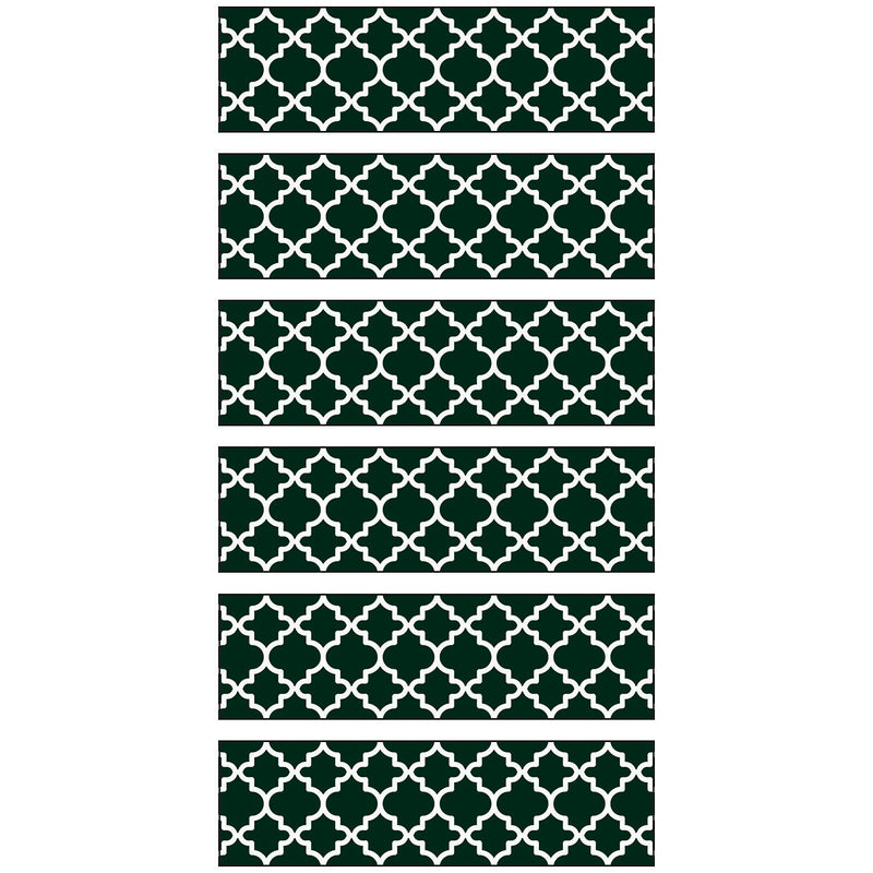 TREND Moroccan Black Bolder Borders, 35.75' Per Pack, 6 Packs (T-85170-6)