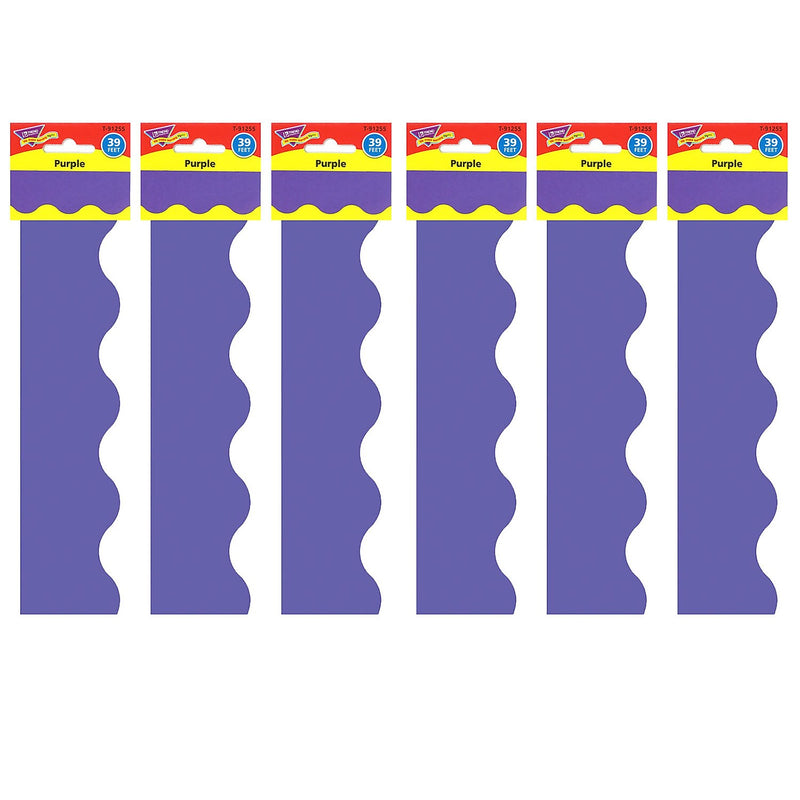 TREND Purple Terrific Trimmers®, 39 Feet Per Pack, 6 Packs (T-91255-6)