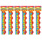 TREND Rainbow & Stars Terrific Trimmers, 39 Feet Per Pack, 6 Packs (T-92332-6)