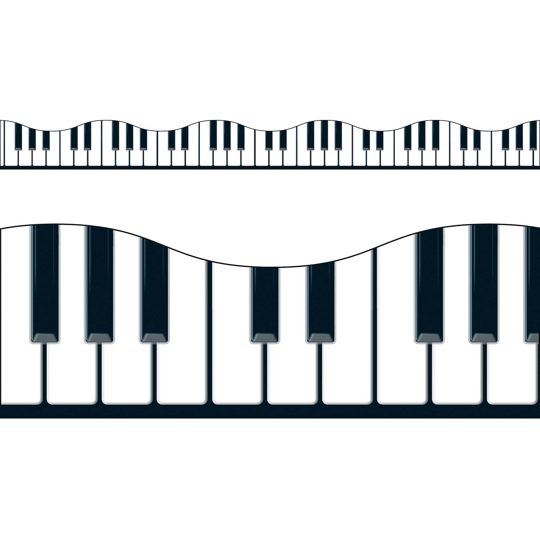 TREND Musical Keyboard Terrific Trimmers, 39 Feet Per Pack, 6 Packs (T-92348-6)