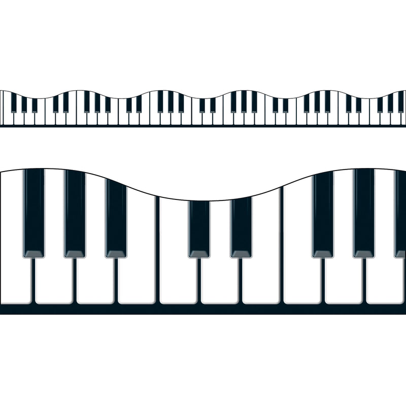 TREND Musical Keyboard Terrific Trimmers, 39 Feet Per Pack, 6 Packs (T-92348-6)