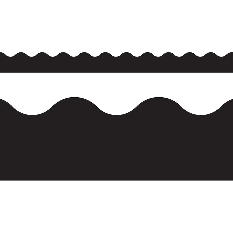 TREND Black Terrific Trimmers, 39 Feet Per Pack, 6 Packs (T-9872-6)