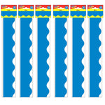 TREND Blue Terrific Trimmers®, 39 Feet Per Pack, 6 Packs (T-9873-6)