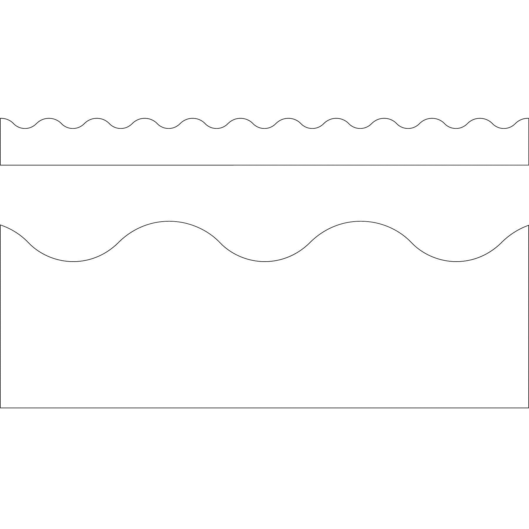 TREND White Terrific Trimmers®, 39 Feet Per Pack, 6 Packs (T-9883-6)