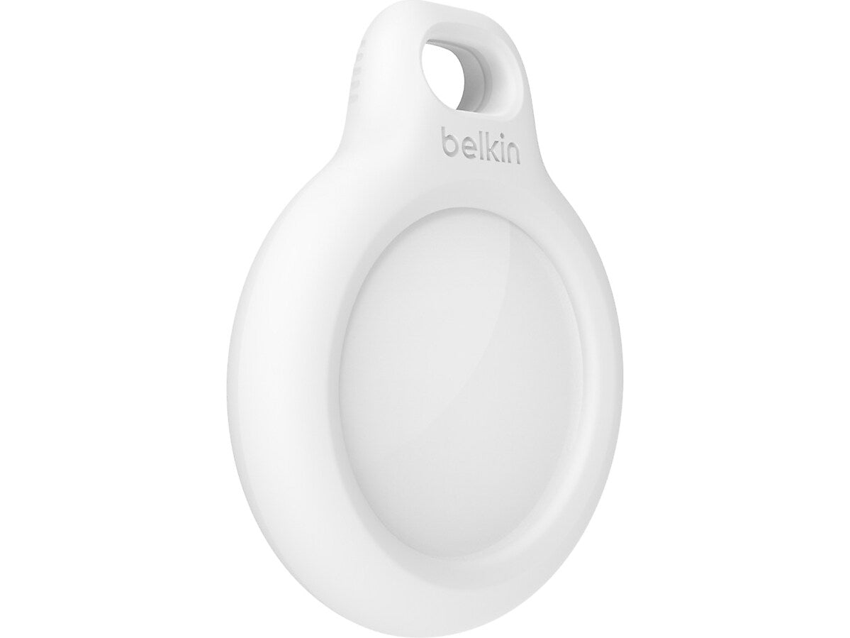 Belkin AirTag Secure Holder with Strap, White (F8W974btWHT)