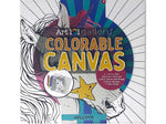 Art 101 Gallery Colorable Canvas with Permanent Markers, White, 2/Pack (23008)