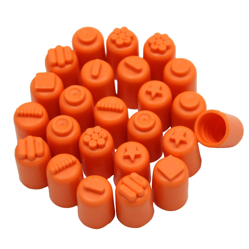 READY 2 LEARN Stamp Thimbles, 24 Per Pack, 3 Pack (CE-6654-3)