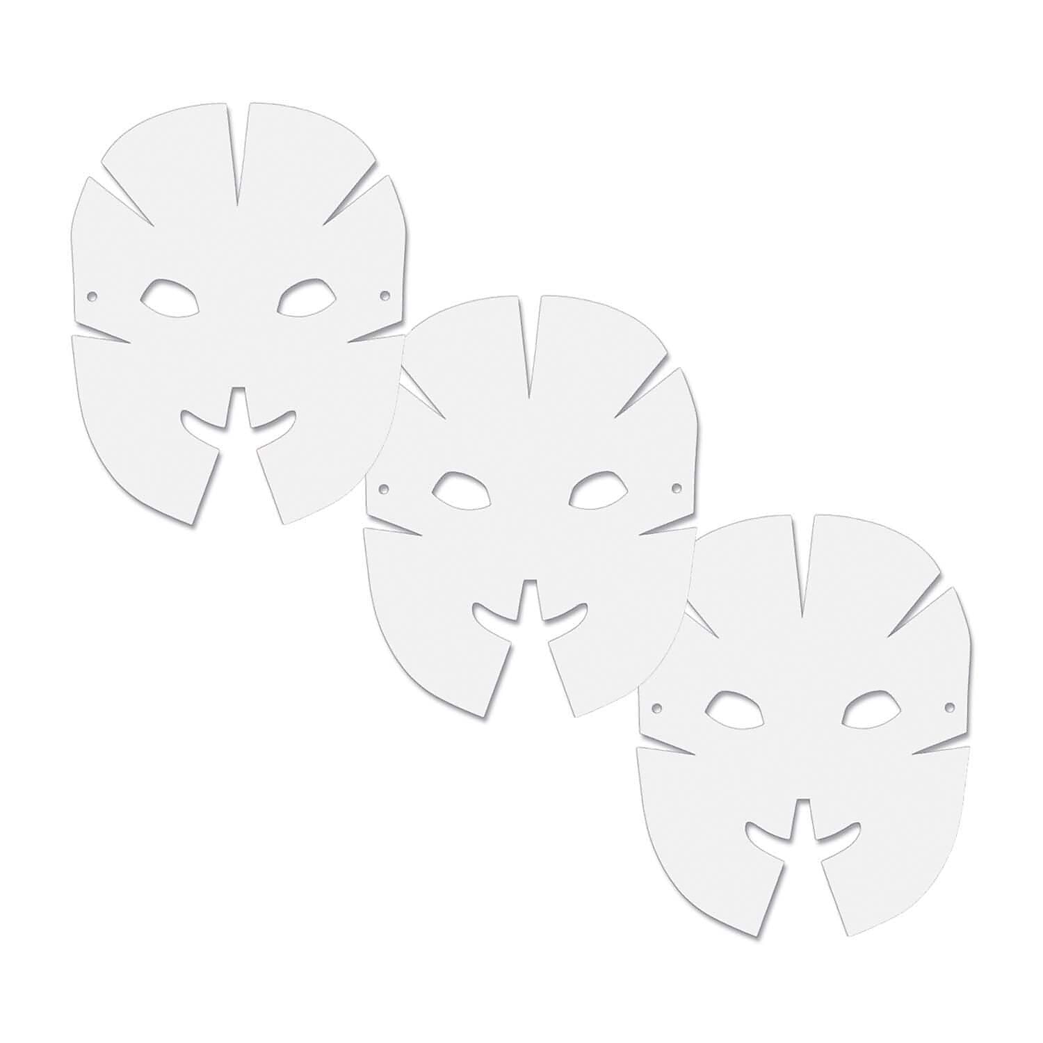 Creativity Street Die-Cut Dimensional Paper Masks, Pre-K-5, 40 Per pack, 3 Packs (CK-4652-3)