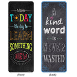 Creative Teaching Press Chalk It Up! Motivational Quotes Bookmarks, 30 Per Pack, 6 Packs (CTP0445-6)