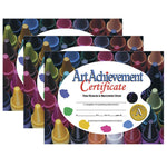 Hayes Publishing Art Achievement Certificate, 8.5" x 11", 30 Per Pack, 3 Packs (H-VA570-3)