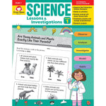 Evan-Moor Educational Publishers Science Lessons and Investigations for Grade 1