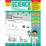 Evan-Moor Educational Publishers Science Lessons and Investigations for Grade 3
