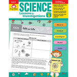 Evan-Moor Educational Publishers Science Lessons and Investigations for Grade 6