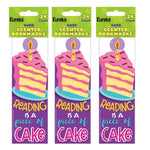 Eureka Cake Scented Bookmarks, 24 Per Pack, 3 Packs (EU-834034-3)