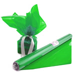 Hygloss Cello-Wrap Roll, Green, 20" x 12.5', 6 Rolls (HYG71503-6)