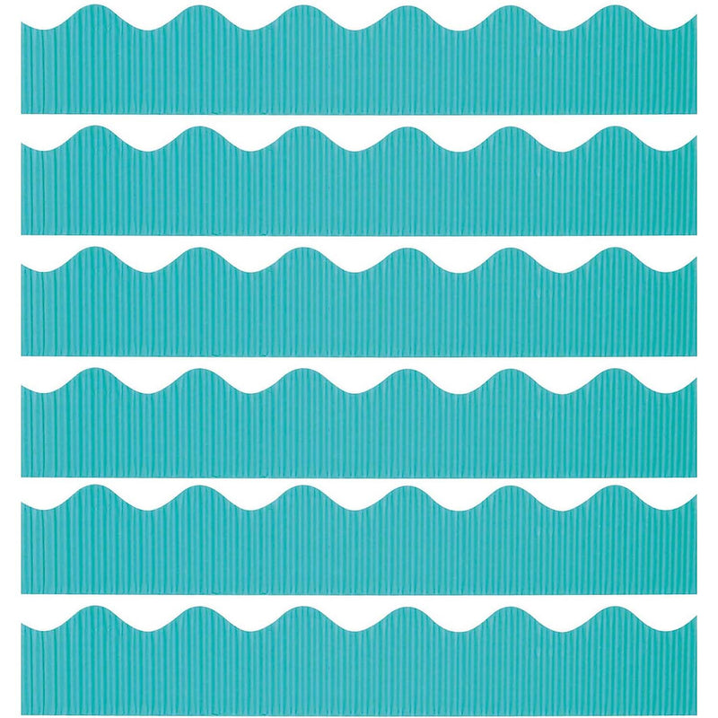 Bordette Decorative Border, Azure, 2-1/4" x 50', 6 Rolls (PAC37166-6)