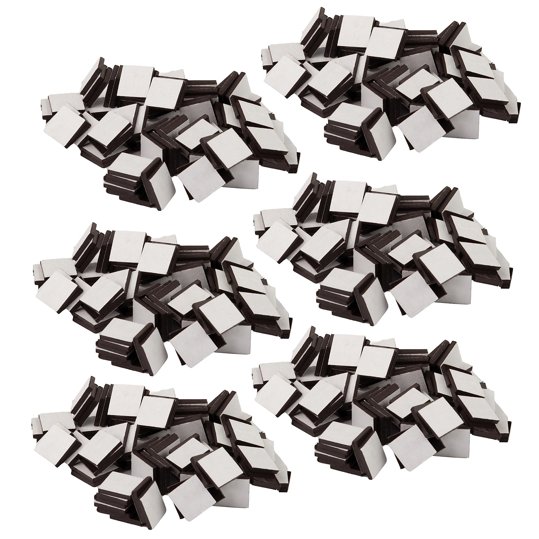 Teacher Created Resources Adhesive/Magnet Squares, 3/4", Black, 50 Per Pack, 6 Packs (TCR20813-6)