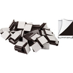 Teacher Created Resources Adhesive/Magnet Squares, 3/4", Black, 50 Per Pack, 6 Packs (TCR20813-6)