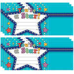 Teacher Created Resources Marquee You're a Star Awards, 8.5" x 5.5", Multicolored, 25 Per Pack, 6 Packs (TCR5485-6)