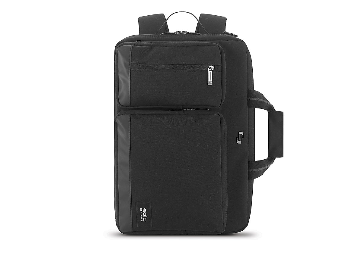 Solo Laptop Briefcase, Black Polyester (UBN310-4X)