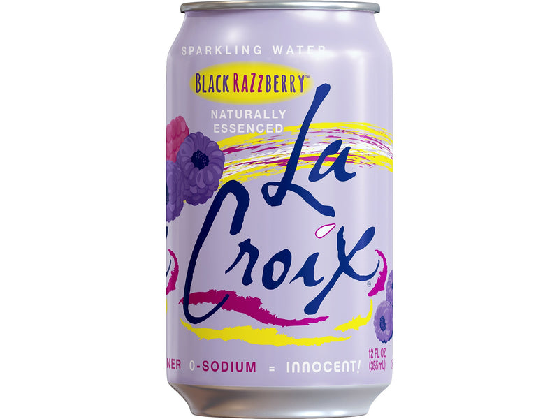 Lacroix Black RazZberry Sparkling Seltzer Water, 12 oz., 12/Carton (15021760)