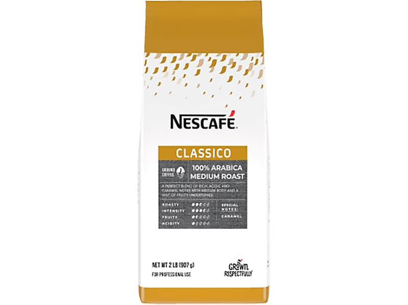 Nescafe Classico Coffee, Medium Roast, 32 Oz., 6/Carton (12467579)