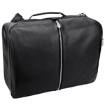 McKlein U Series East Side Laptop Backpack, Black Leather (18875)