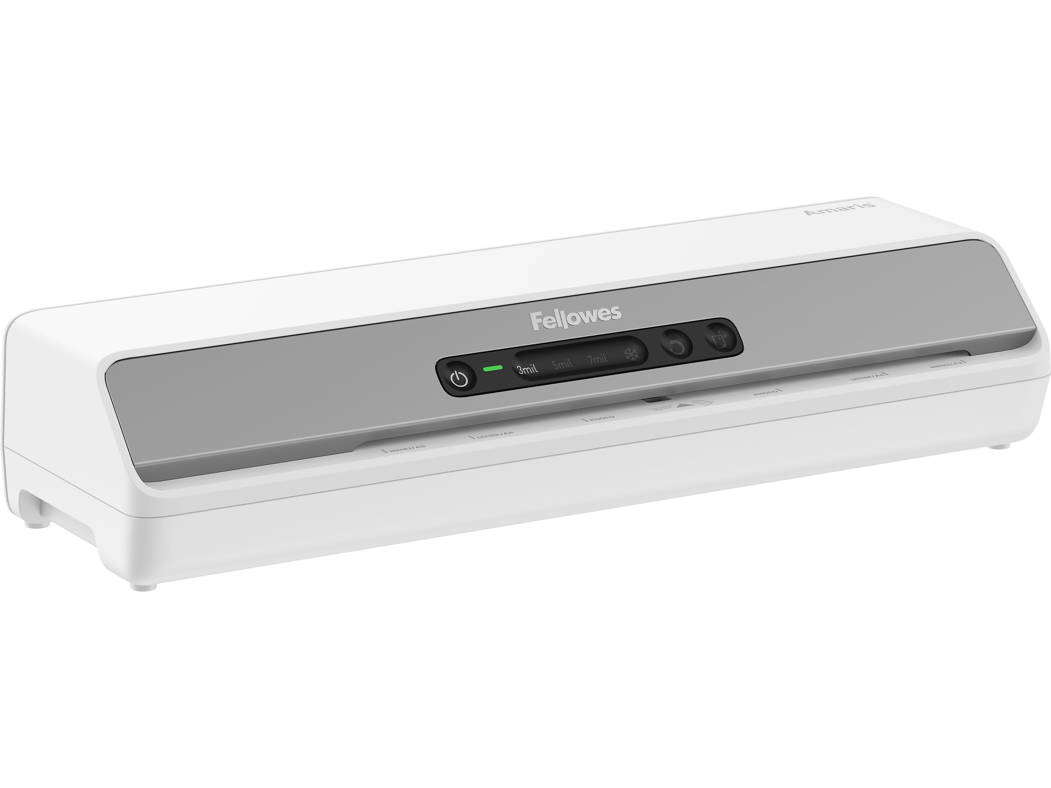 Fellowes Amaris 125 Thermal & Cold Laminator, 12.5" Width, White/Gray (8058101)