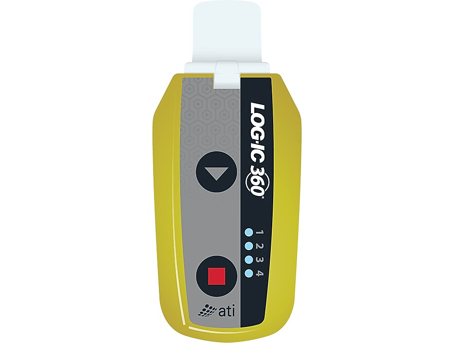 SpotSee LOG-IC Dry Ice Temperature Recorder, 10/Box (SW-IPST8.ICE)