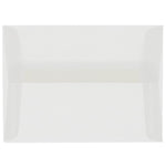 JAM Paper A8 Translucent Vellum Invitation Envelopes, 5.5 x 8.125, Clear, 25/Pack (79462)
