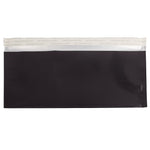 JAM Paper #10 Business Foil Envelopes with Peel & Seal Closure, 4 1/8" x 9 1/2", Black, 100/Pack (01327704B)