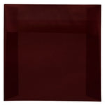 JAM Paper 6.5" x 6.5" Square Translucent Vellum Invitation Envelopes, Burgundy, 100/Pack (2813778B)