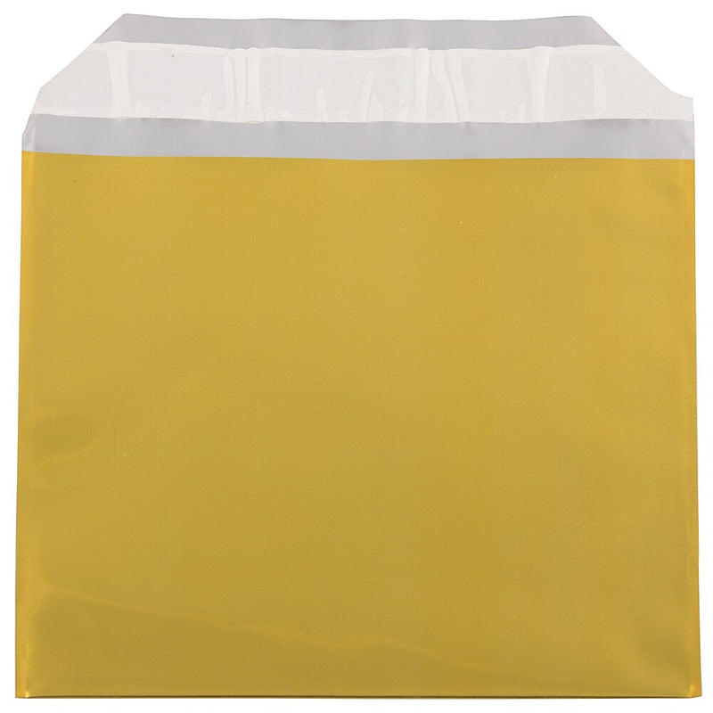 JAM Paper 4 x 5.5 Booklet Foil Envelopes with Self-Adhesive Closure, Gold, 100/Pack (01324894B)