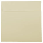 JAM Paper 8.5 x 8.5 Square Strathmore Invitation Envelopes, Ivory Wove, 25/Pack (191284)