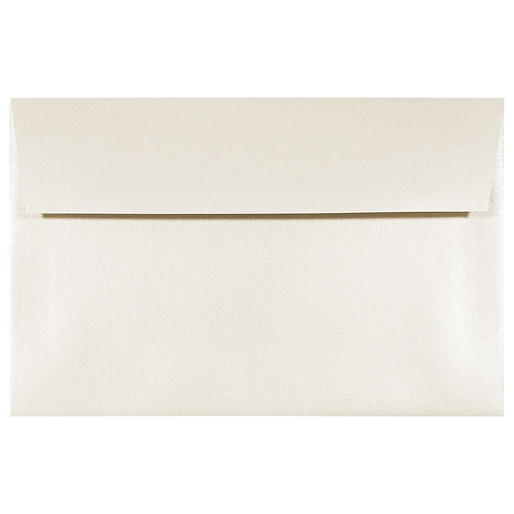 JAM Paper A9 Metallic Invitation Envelopes, 5.75 x 8.75, Stardream Opal, 25/Pack (211817116)